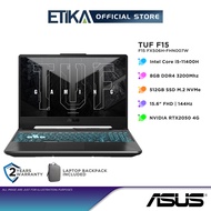 Asus TUF Gaming F15 FX506H-FHN007W Laptop | Intel i5-11400H, 8GB D4, 512GB, RTX 2050, 15.6" FHD 144Hz, W11 | Graphite