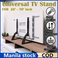 fwsd TV Stand Base for 26-43 Inch LCD Smart Screen TV, Adjustable Load Up To 25 Kg Monitor