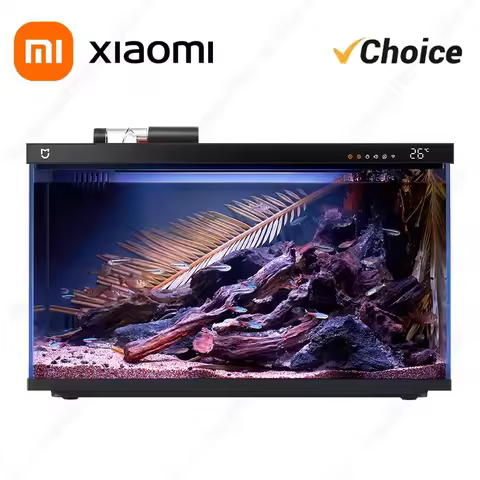 Xiaomi Mijia Smart Fish Tank MYG100 Work With Mijia APP Mobile controlled remote feeding Smart Light