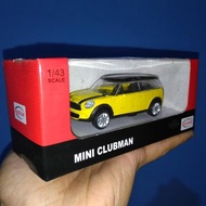 Rastar Mini Clubman Yellow Original
