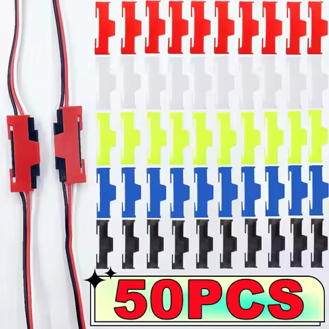 10PCS-50PCS Servo Extension Cable Buckle Clip Plastic Servos Cord Fastener Jointer Plugs Fixing Hold