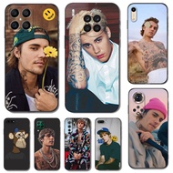 Case For Huawei y6 y7 2018 Honor 8A 8S Prime play 3e Phone Cover Soft Silicon singer justin bieber handsome