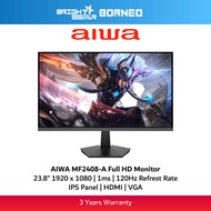 AIWA MF2408-A 23.8" Full HD Monitor - IPS Panel/120Hz/HDMI/VGA