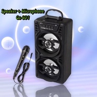 Speaker Bluetoooth Portable MKC Kimiso 999 Uk 6.5Inch*2 Free Mic Karaoke
