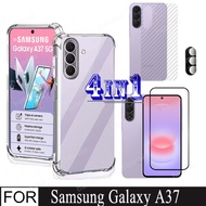 4In1 Samsung A37 Shockproof Case for Samsung A57 A36 A56 A26 A07 A17 Camera Lens Film Phone Protecti