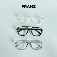 Franz - Square Aviator Clip-On Eyeglass Frame