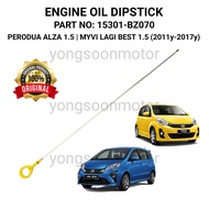 ORIGINAL PERODUA ENGINE OIL DIPSTICK 15301-BZ070 PERODUA ALZA 1.5, MYVI LAGI BEST 1.5 (2011-2017)