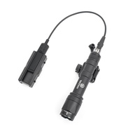 QIRUIMY M600C 600 Lumens Tactical Flashlight, with Remote Pressure Switch and Switch Mount Plate (Fi