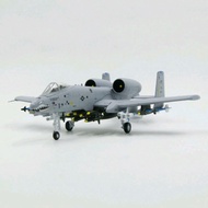 1:100 Scale Fighter Aircraft Model USAF A-10 Thunderbolt II Warthog Diecast - Amercom Toy