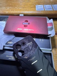 Poco X8 Pro Iron Man特別版手機殼 連Marvel針