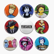 58mm Game Forsaken Pin Brooch Guest 1337 Noob Shedletsky John Doe c00lkidd Elliot  Brooch Badge for 