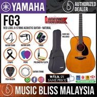 Yamaha Red Label FG3 Acoustic Guitar with Hard Bag - Natural (FG-3)