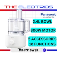 PANASONIC FOOD PROCESSOR WITH 5 ACCESSORIES FOR 18 FUNCTIONS MK-F310WSK / MK-F310