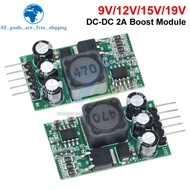 Ultra-Small Size DC-DC Boost Module DC 2.7V-15V To 9V 12V 15V 19V 2A Step-Up Power Module For DIY So