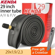 Kenda Bike Inner Tube 29inch For BMX MTB Road Bike Tyre Butyl Rubber Bicycle Tube Tire A/V F/V 29x1.