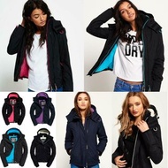 🌷Superdry極度乾燥男女裝衝鋒外套全天候超保暖連帽防水外套風衣大褸大衣Pop Zip Hooded Arctic Sd Windcheater Jacket All weather fleece