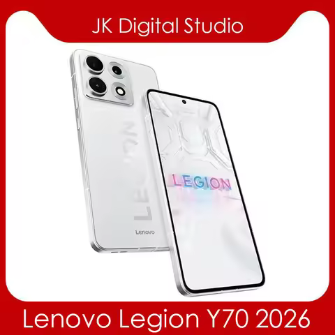 China Version New Lenovo Legion Y70 2026 5G Snapdragon8 Gen5 6.82inch AMOLED 144Hz 8000mAh 90W Dash 