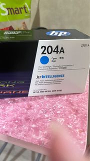 HP printer 藍色墨