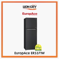 EuropAce ER5371W 400L Deluxe 2-door Top Mount Fridge