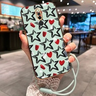 Casing HP For Xiaomi Redmi 8 8A Pro Case Flower and Star Pattern Casing HP Casing Layered Strap Casi