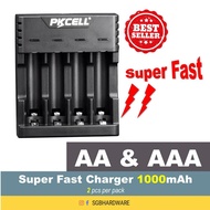 SUPER FAST CHARGER (FOR BATTERY AA-1300mAh / AAA-1200mAh)