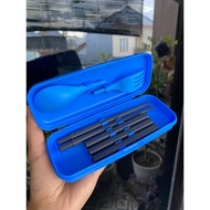 Portable Chopstick Tupperware set Cutlery Spoon Fork Chopsticks Cutlery Set Spoon And Fork Set