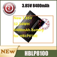 New 3.85V 32.34WH 8400mAh Battery for HBLP8100