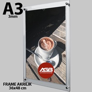 Acrylic - A3 Acrylic Frame 36x48cm 3mm