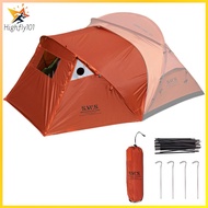 จัดส่งในประเทศไทยOutdoor Camping Expansion Tent 2 Person Trekking Shelter Tent for Expanding Space