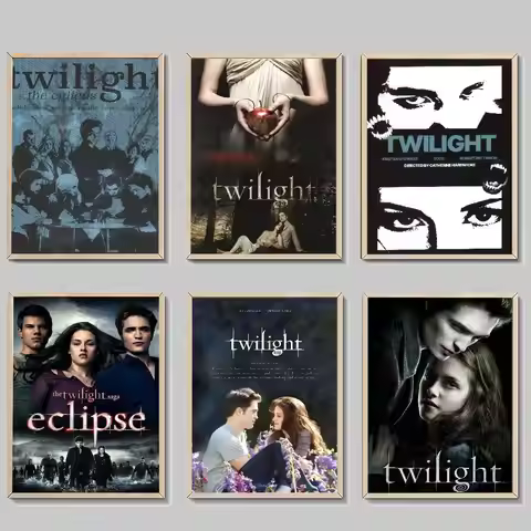 Classic Movie T-Twilight Classic Movie Posters HD Quality Poster Wall Art Painting Study Nordic Home