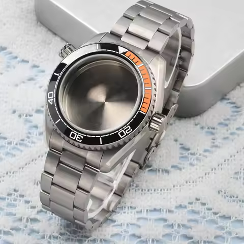 HEIMDALLR Titanium 41mm Diver Watch Case Sapphire Glass C3 Super Luminous For NH35A/NH36A Automatic 