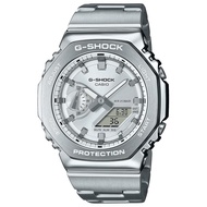 [Casio] G-Shock Watch [Domestic Genuine Product] Metal Bezel and Band Model GM-2110D-7AJF Men's Silv