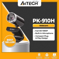 A4Tech PK-910H 1080p Full HD Webcam, Compact Web Camera with Built-in Microphone