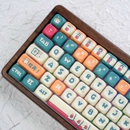Walnut Shell 64-Key gh60% Mahjong Puppy Wired Wireless Bluetooth Three-Mode RGB Color Light Mechanic