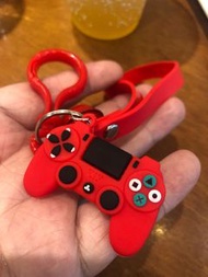 我不是PS4吊飾紅黑兩色鈴鐺鑰匙圈吊飾