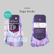 五指活力💗拇指外翻最佳保護💗chic print socks💓防滑健身瑜伽襪普拉提anti skid Pilates gym yoga socks