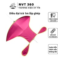 Cheap assembled song Van Dai Tra Chinh My fishtail flute kite 1m25 1m7 32m5 3m5 4m5 - NVT 360