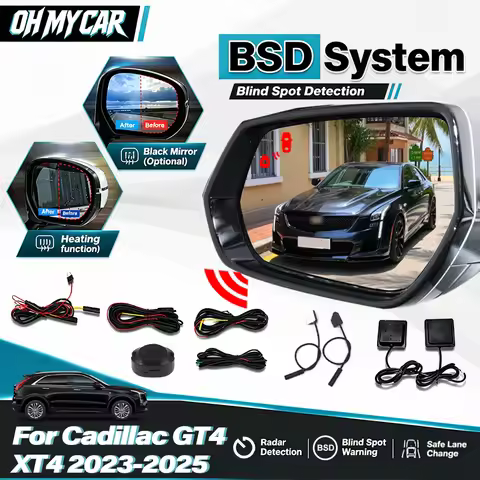 Auto BSD Blind Spot Monitoring Warning System Rear Radar Sensor Module For Cadillac GT4 XT4 2023 202