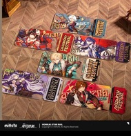 崩壞星穹鐵道 週邊 鐳射票 角色卡 亞克力 明信片 邀請函 砂金 流熒 知更鳥 花火 黃泉 黑天鵝 加拉赫 米沙  海洋公園 收藏卡