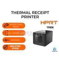 HPRT TP80K Thermal Receipt Printer 80mm (USB+Serial+LAN) POS Printer