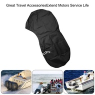 Boat Full Motor Cover Outboard Motor Cover Outboard Engine Protector Waterproof 600D Oxford Cloth Motor Hood Cover