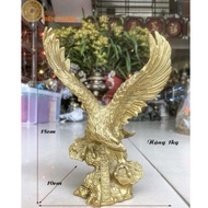 Feng Shui Bronze Winged Eagle Statue