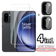 For 1+ OnePlus15R OnePlus 15R 15 5G Tempered Glass Screen Protector 4in1 Transparent HD Clear Covera