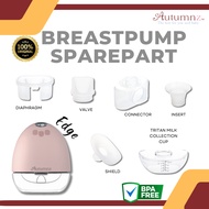 AUTUMNZ - EDGE WEARABLE/HANDSFREE BREASTPUMP SPARE PART (CUP /DIAPHRAGM/SHIELD/CONNECTOR)
