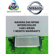 NISSAN NAVARA D40 NP300 INTERCOOLER ( 1MONTH WARRANTY)