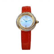 Cartier Cartier Women's Watch/Cartier Small Cyclone Series 925 Gold-Plated Diamond English Watch Lad