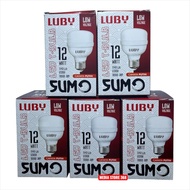 CAHAYA 5psc LUBY SUMO 12W LED Light / T-BULB LED BULB LOW VOLTAGE with White Light Warranty