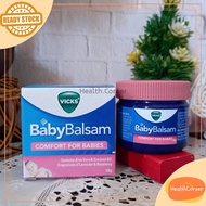 Vicks Baby Balsam 50g / Calming Rub Baby / Vaporub Baby / Children's Balm Calming Rub Cream