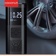 【Coco】Black Quick Inflation Pump For Car Tires – Mini And Compact Portable Tire Inflator Air Pump For Car As shown