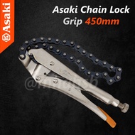 ASAKI AK-8274 450MM CHAIN LOCK-GRIP PLIER